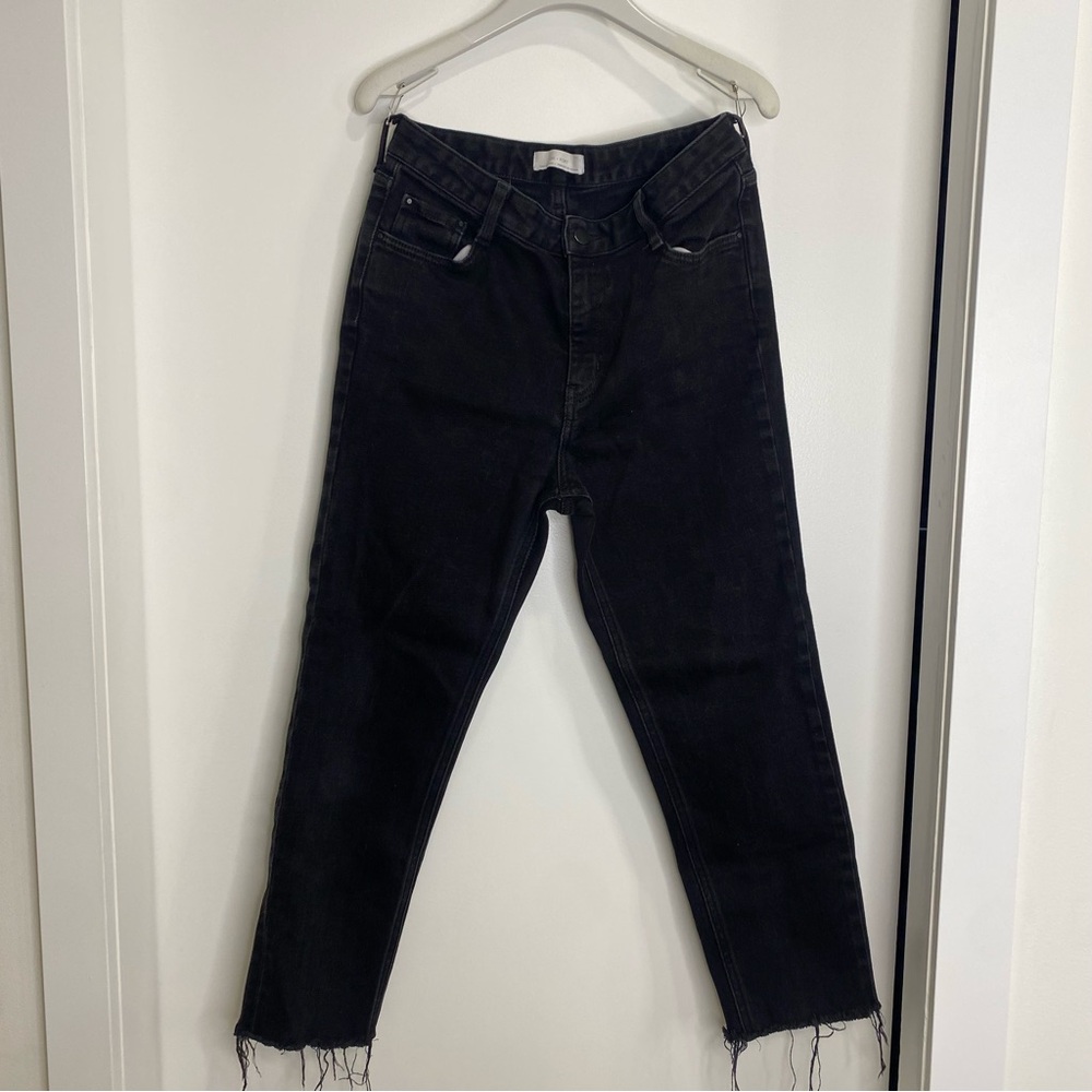 oak and fort high rise skinny jeans